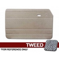 Type 3 (Sb Fb Nb) 1961-74, Door Panels, F/O, W/O Pockets - Tweed